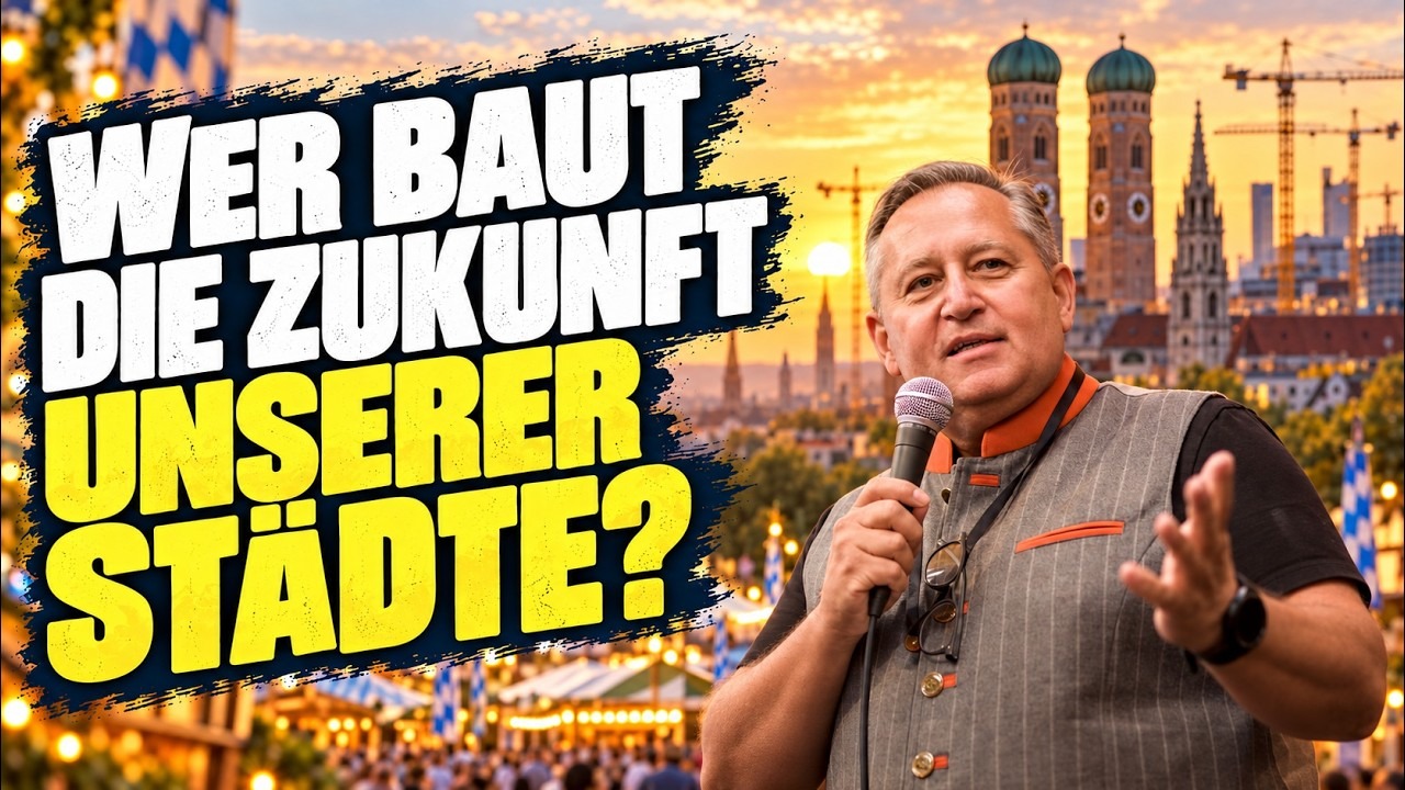 München boomt, aber wer baut die Zukunft dieser Stadt? – O’gsogt is vom Oktoberfest